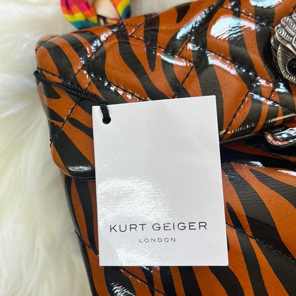 NWT Kurt Geiger London Kensington Quilted Leather Crossbody Bag - Picture 13 of 13